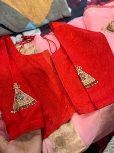 Jardosi Pachwork Elegant Saree..