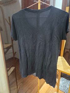 Black V-Neck T-Shirt