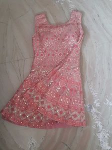 Cute Pink Girls Dress
