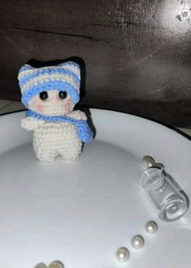 Cat Key Chain Crochet