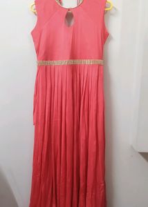 Pink Colour Gown