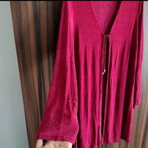 Plus Sized Beautiful Magenta Pink Jersey Shrug 💗