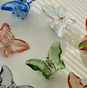 Butterfly Hair Clips - Colorful Set Of Four