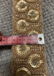 Heavy Sequin Lace Clearance Sale Golden