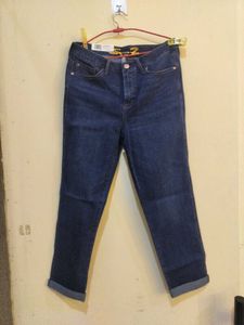 Dark Blue Denim Jeans