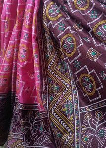 S17 Amezing Printed Saree With Blouse
