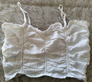 🌟Forever 21 Shirred Crop Top 🌟