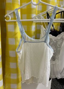 Cute White Tank Top