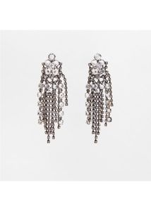 Brand New Zara Studded Dangler Earring For Party