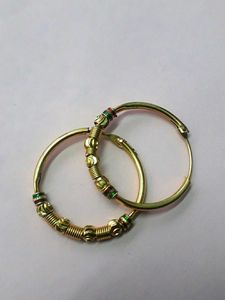 Gold Hoop Earrings