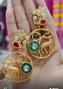 Brass Earring