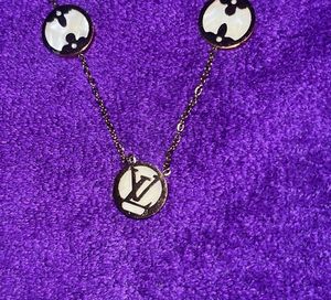 Louis Vuitton rose gold Necklace