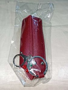 Tira Cherry Keychain & Lipstick Holder