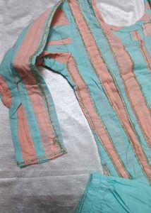 Patchwork 3 PC. Party Wear Suit