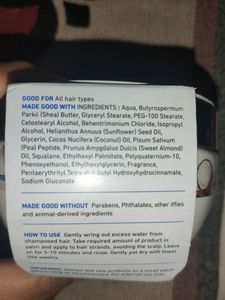 PLUM COCONUT &amp; PEPTIDES STRENGTH &amp; SHINE HAIR MASK