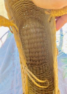 Woven Raffia Tote Bag