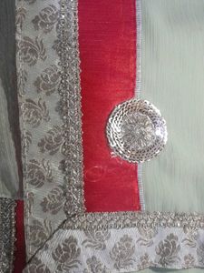 Elegant Green Saree