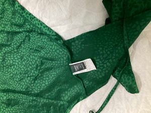 Backless cowl-neck top