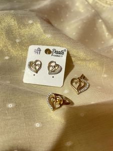 Heart Jewelry Set