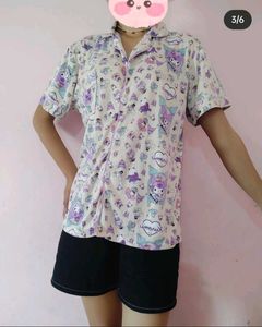 Sanrio Shirt Multi-coloured