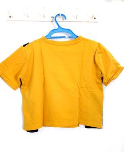 &#34;Be Kind&#34; Color Block Tee