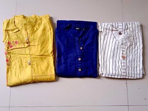 Combo Of 3 New Cotton Kurta