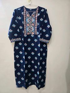 Cotton Kurta And Palazzo