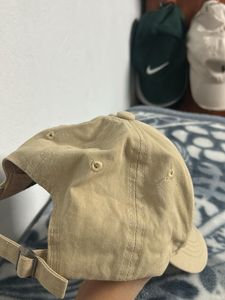 Balenciaga Beige Baseball Cap