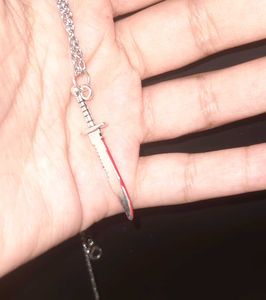🔪🩸Hunt You Down Blood Sword Necklace Charm🔪🩸
