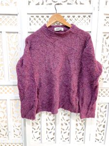 Plush Textured Sweater B