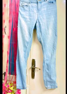 Light Wash Denim Jeans🩵