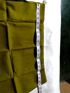 Olive Green Fabric - New Petticoat