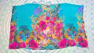 Lightweight Floral Kaftan