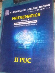 Mathematics II PUC Textbook