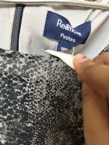Ruffled Snake Print Dress