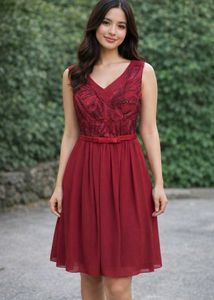 Marroon Beautiful Dress