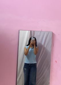 Beautifull Sky Bluee Top At Very Low Price🤩