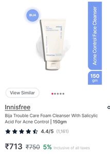 Korean INNIS FREE facewash 🧼