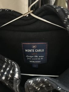 Monte Carlo Black Hooded Jacket