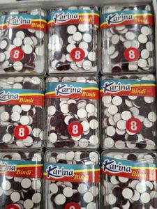 Maroon Bindi (Set of 12)