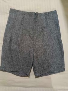 Gray Casual Shorts