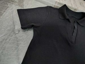 Black Polo Top