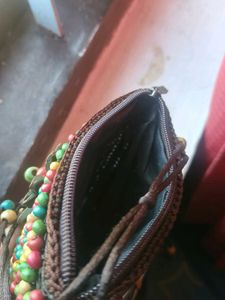 Stylish Goan Chic Breaded Sling bag✨🌹🎀