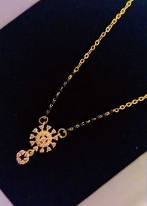 Gold-Plated Mangalsutra Necklace