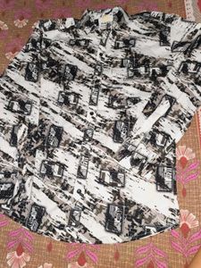 Abstract Print Shirt