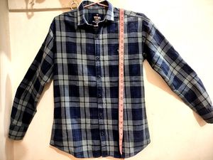 Men Check Shirt