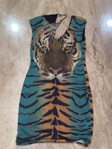 Tiger Print Dress