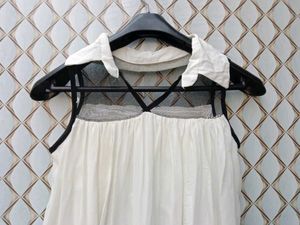 New With Tag White Frill Korean Pullover Top