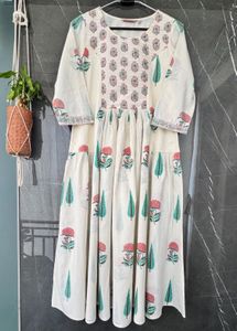 Floral Print Cotton Dress