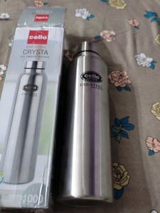 Cello  Steel Bottle It&#39;s Cold Water Ideal Fridge